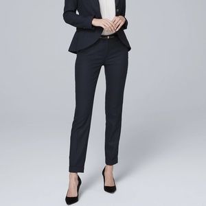WHBM Houndstooth suiting Slim Ankle Pants